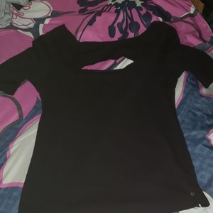 Black fabletics shirt